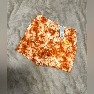 Girls shorts sweatshirt material